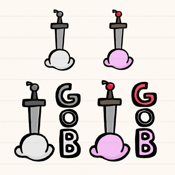 Making an Ice cream&nbsp;Logo